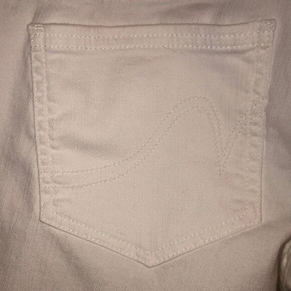 Indigo Blue 10 White Maternity Cropped Jeans - Picture 6 of 11